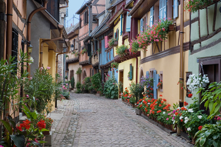 Eguisheim acceuille 500 000 curieux par an, selon l’office de tourisme. © OFFICE DE TOURISME EGUISHEIM ET ENVIRONS